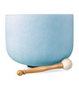 Campane in quarzo 5° Chakra Gola – Azzurro