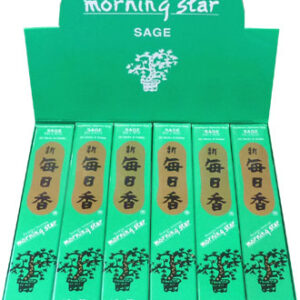 Incenso giapponese morning star salvia confezione 50 bastoncini